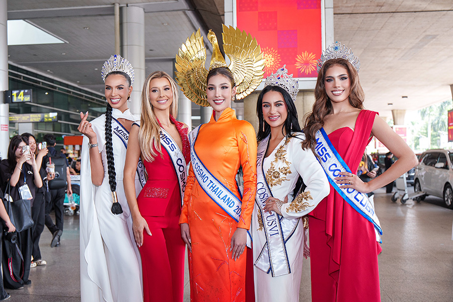 Dàn thí sinh Miss Cosmo 2025: rộn ràng đổ bộ vào Việt Nam khởi động hành trình Rising Dragon