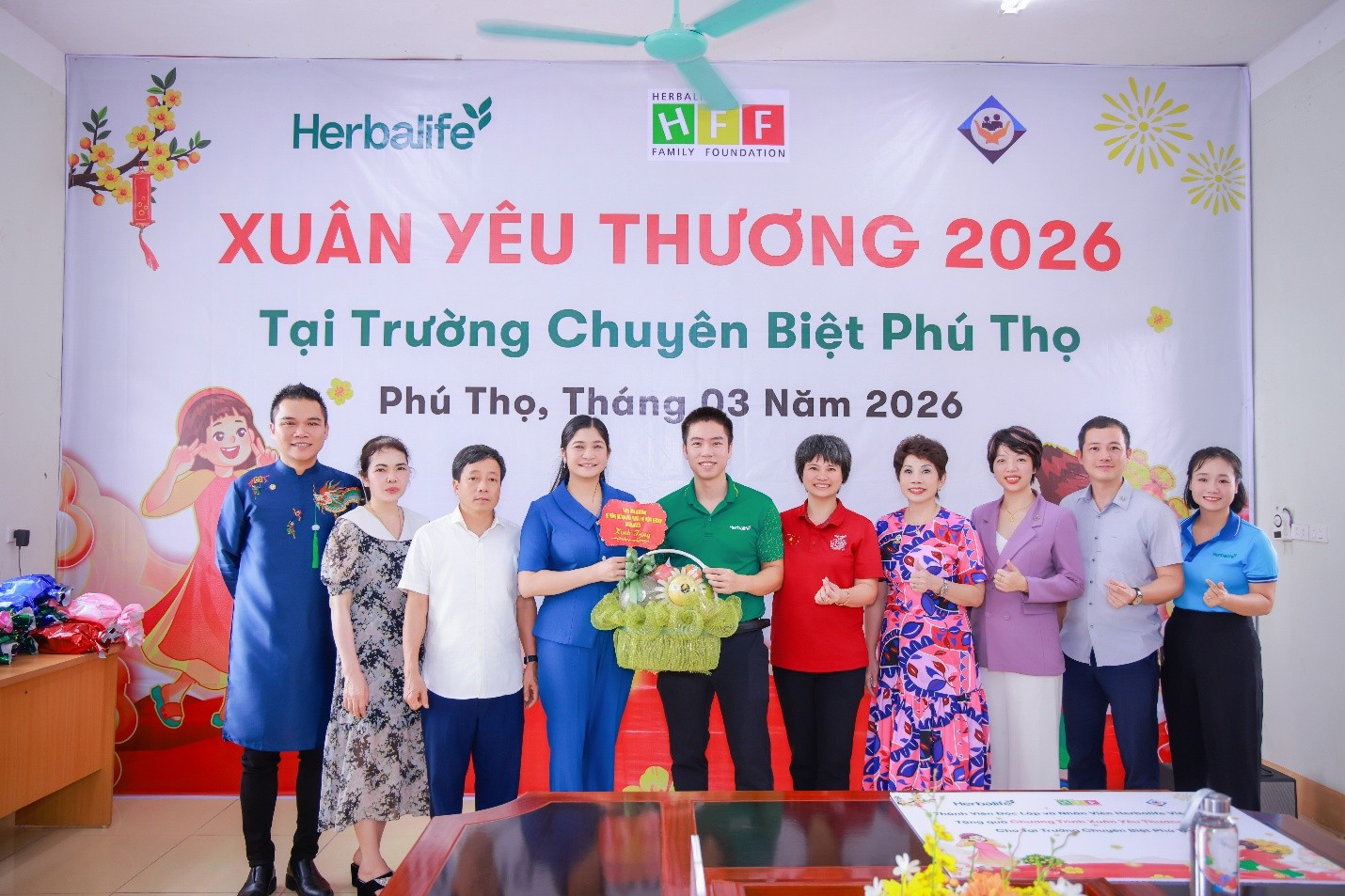 Herbalife Việt Nam tiếp tục tổ thức chương trình “Xuân Yêu Thương” 2026 cho trẻ em và người cao tuổi có hoàn cảnh khó khăn tại các Trung tâm Casa Herbalife trên toàn quốc