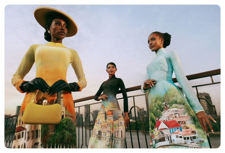 Dàn thí sinh Miss Cosmo 2025 khoe nhan sắc rực rỡ trong tà áo dài Việt Nam Dàn thí sinh Miss Cosmo 2025 khoe nhan sắc rực rỡ trong tà áo dài Việt Nam