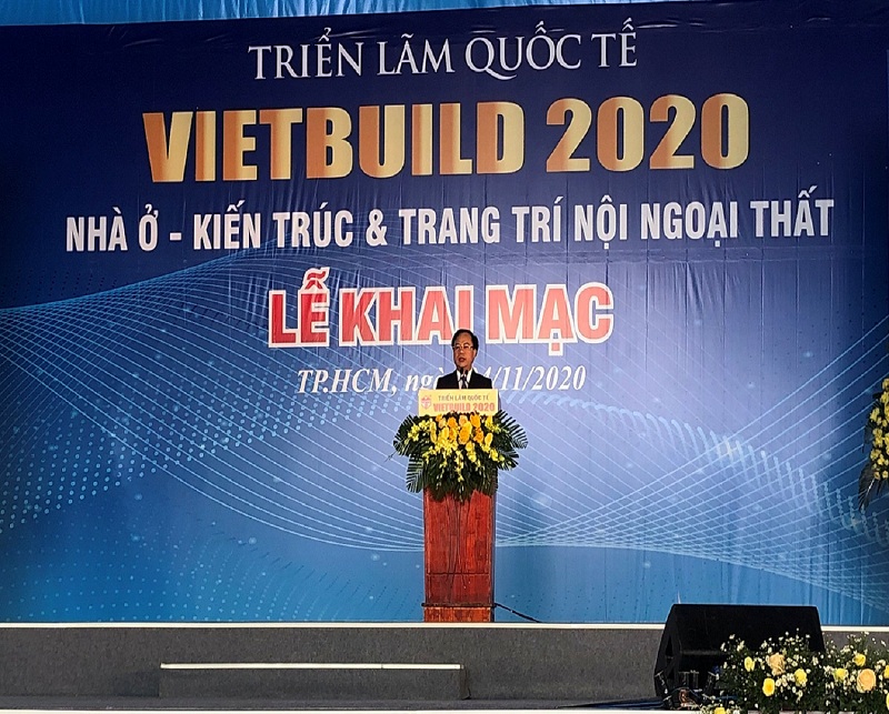 Khai mạc Triển lãm quốc tế Vietbuild 2020 tại TP.Hồ Chí Minh