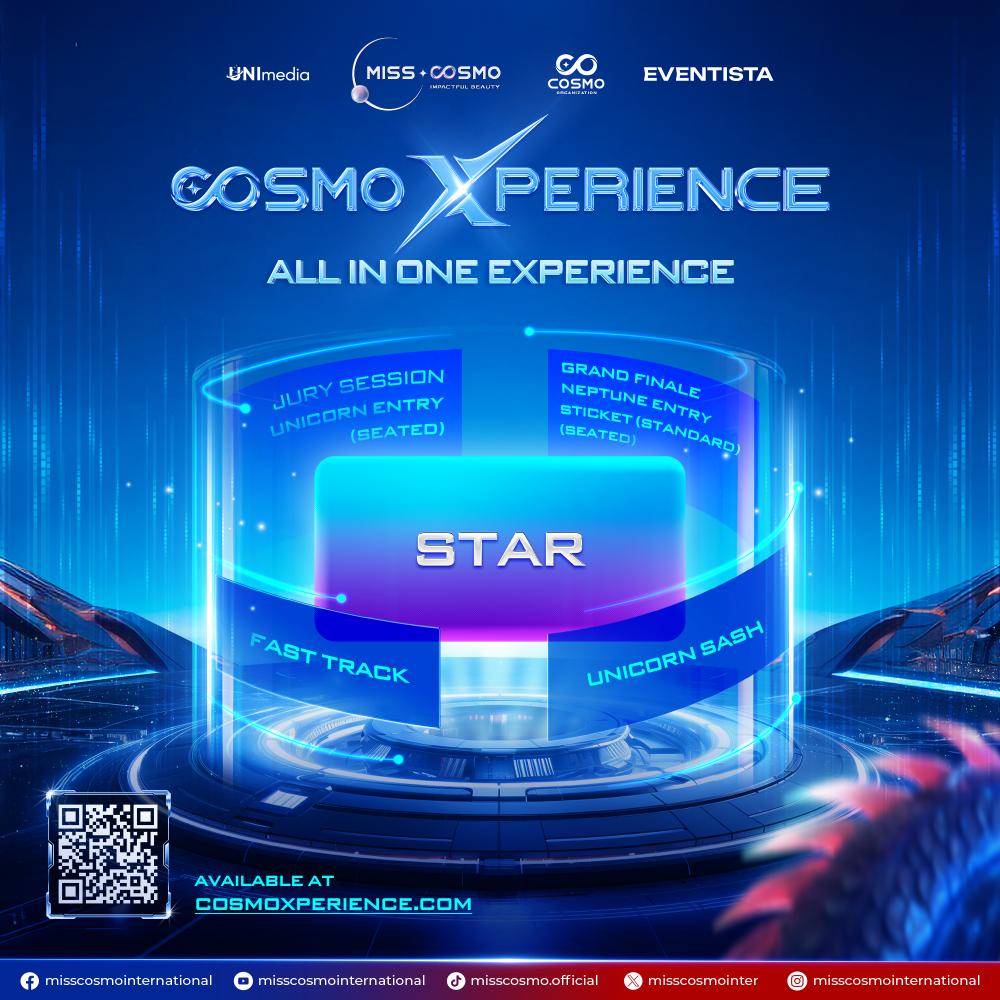 Layout sân khấu chung kết Miss Cosmo 2025: Các hạng vé bao quanh sân khấu, vị trí nào cũng ‘bắt trọn’ khoảnh khắc đăng quang!