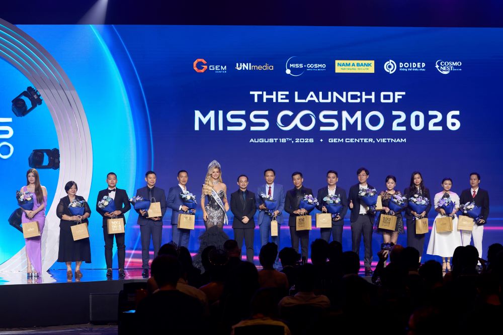 Miss Cosmo 2026: Hơn 70 nhà tài trợ, đối tác trong mùa giải thứ 3 Miss Cosmo 2026: Hơn 70 nhà tài trợ, đối tác trong mùa giải thứ 3