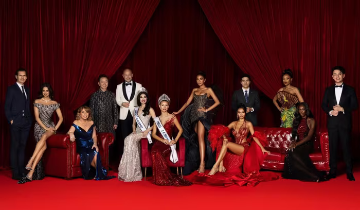 Top 2 Miss Cosmo 2025 ghi dấu ấn nhan sắc trong bộ ảnh Cosmo Family