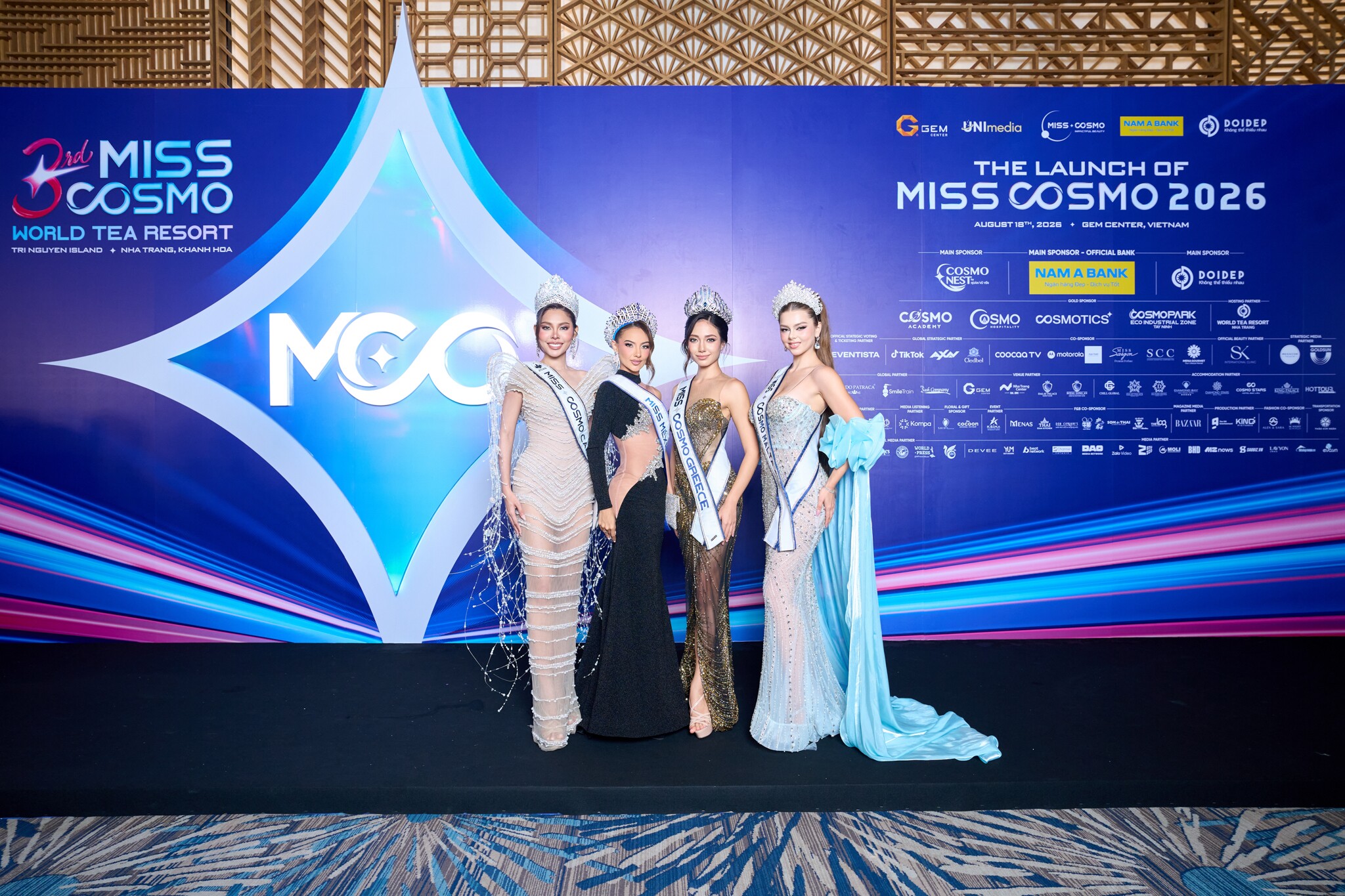 Miss Cosmo 2026: Hơn 90 quốc gia và vùng lãnh thổ tham dự Miss Cosmo 2026: Hơn 90 quốc gia và vùng lãnh thổ tham dự