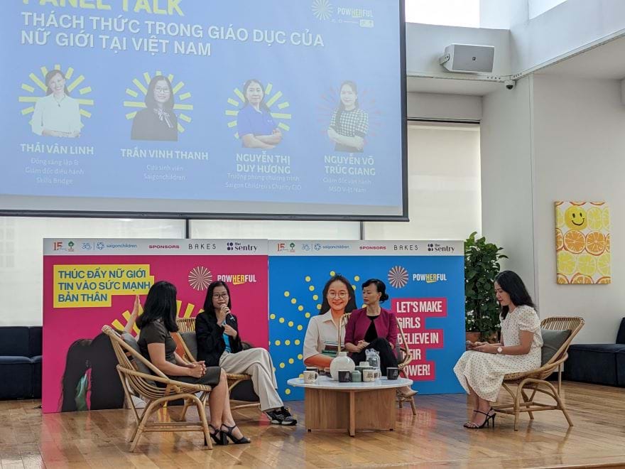 Thách thức trong giáo dục của trẻ em gái & Công bố chiến dịch PowHERful 