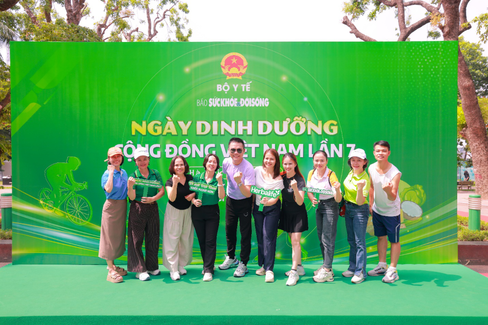 Herbalife Việt Nam đồng hành cùng Báo Sức khỏe & Đời sống tổ chức Ngày Dinh Dưỡng Cộng Đồng Việt Nam lần 7 tại Hà Nội Herbalife Việt Nam đồng hành cùng Báo Sức khỏe & Đời sống tổ chức Ngày Dinh Dưỡng Cộng Đồng Việt Nam lần 7 tại Hà Nội