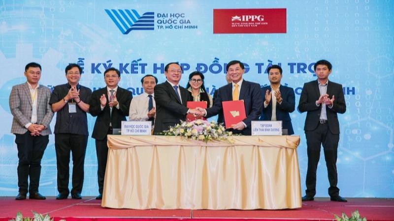 Tập đoàn Liên Thái Bình Dương tài trợ 30 tỷ đồng cho Đại học Quốc Gia TP Hồ Chí Minh