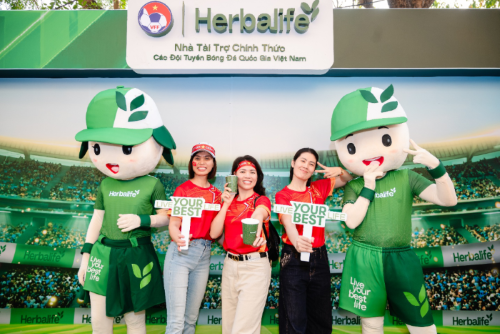 Herbalife Việt Nam tổ chức Fanzone tiếp lửa Đội tuyển Việt Nam trong trận đấu quan trọng gặp Malaysia tại vòng loại Asian Cup 2027