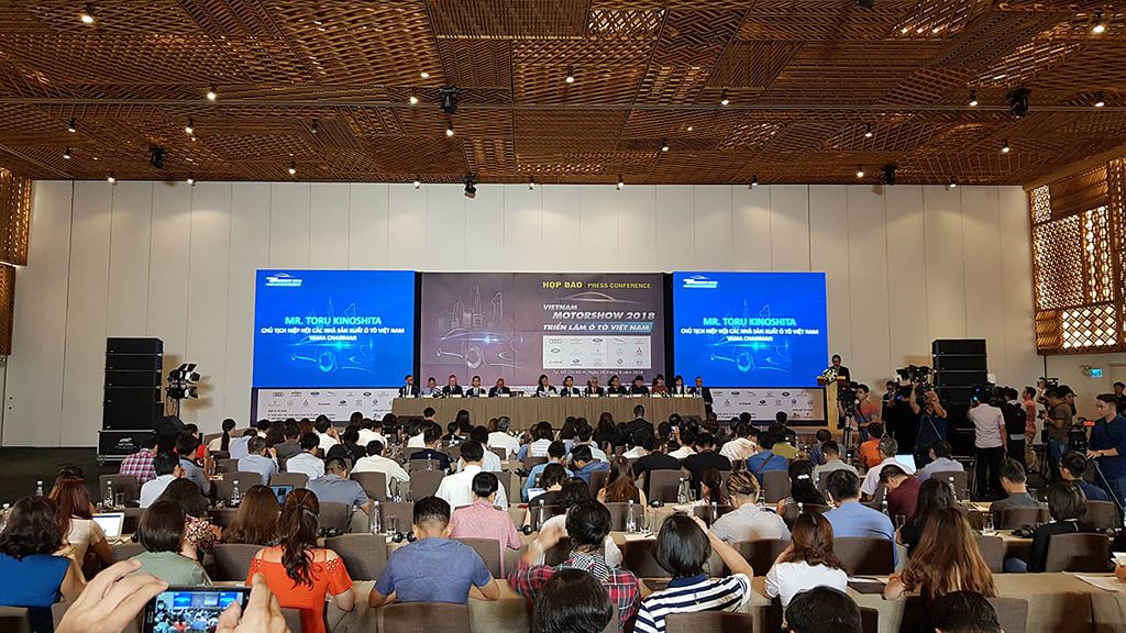 Công bố 15 hãng xe tham gia Triển lãm Ô tô Việt Nam 2018